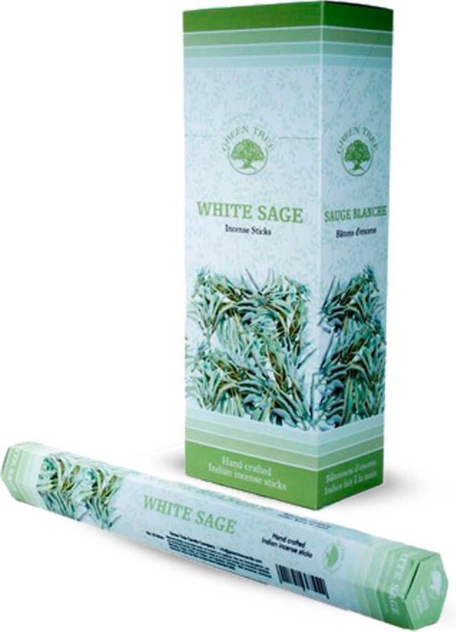 Greentree Green Tree Wierook White Sage 6 x 20ST Voordeelverpakking