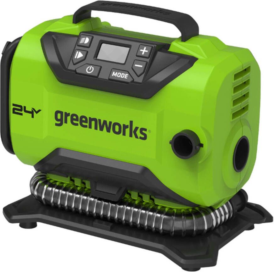 Greenworks 24V accu mini compressor G24IN