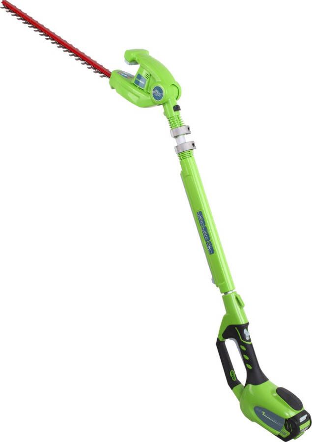 Greenworks G-Max 22147T Accu Heggenschaar Exclusief 40V Li-Ion accu 51 cm zwaardlengte