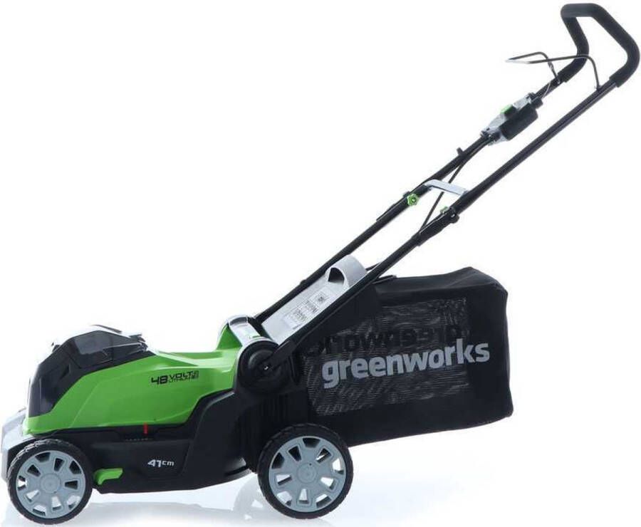 Greenworks G48LM41 48V Accu Elektrische Grasmaaier 41 cm Maaibreedte 4Ah Accu