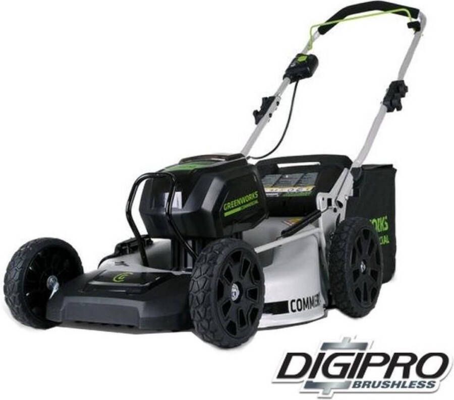 Greenworks GC82LM46SP Accu grasmaaier 82 Volt 3-in-1 gazonmaaier 46 cm Zelfaandrijvend!