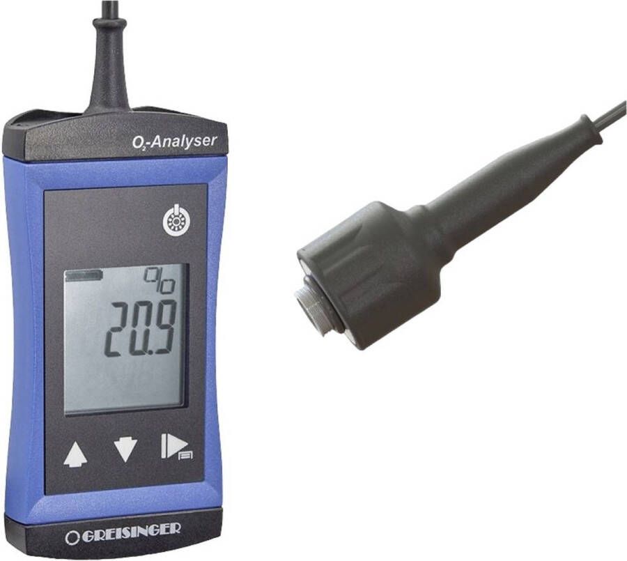 Greisinger G1690 Zuurstofmeter 0 100 % Externe sensor