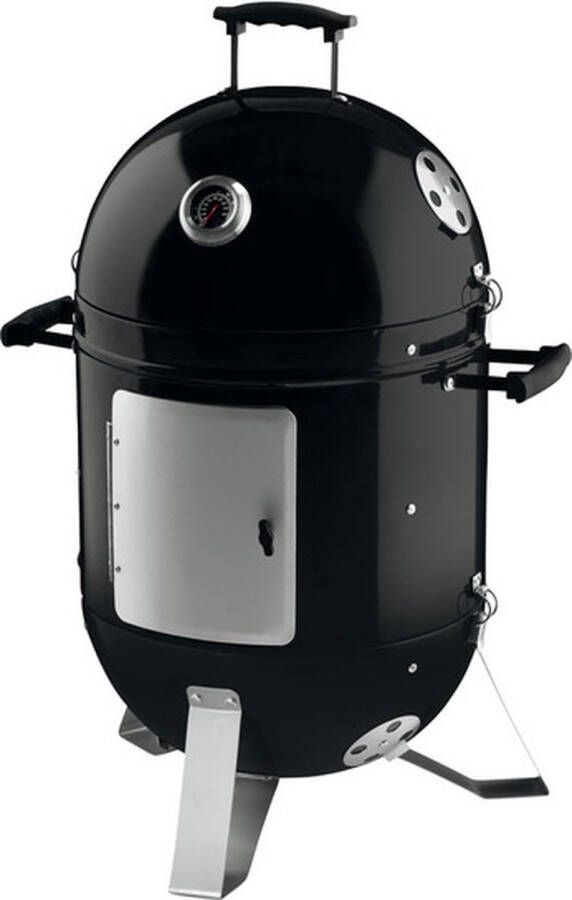 Grillmeister Rookoven Ø40 cm smoker bbq houtskool bbq set rookkast rookton