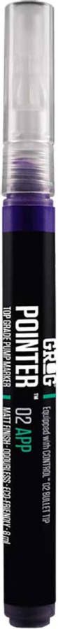 Grog Pointer 02 APP Verfstift Acrylverf op waterbasis fijne punt van 2mm Carrara grijs