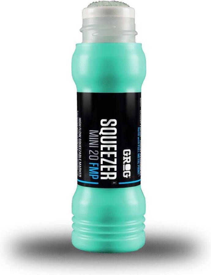 Grog Squeezer Paint Mini Verfstift Aqua Groen Schrijfbreedte 20mm Permanente Stift