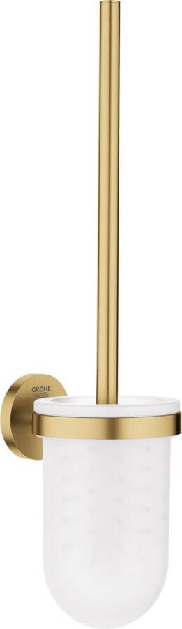 GROHE Essentials Toiletborstelset (wandmodel) Cool sunrise geborsteld (mat goud)