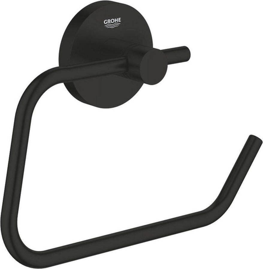 GROHE Essentials Toiletrolhouder zonder klep matte black