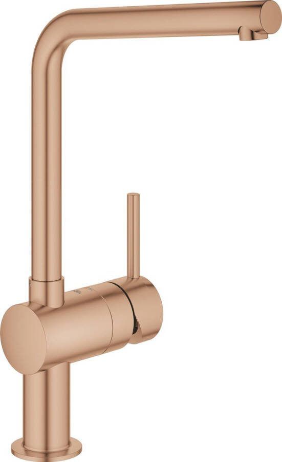 GROHE Minta keukenkraan hoge draaibare uitloop mat brons (brushed warm sunset)