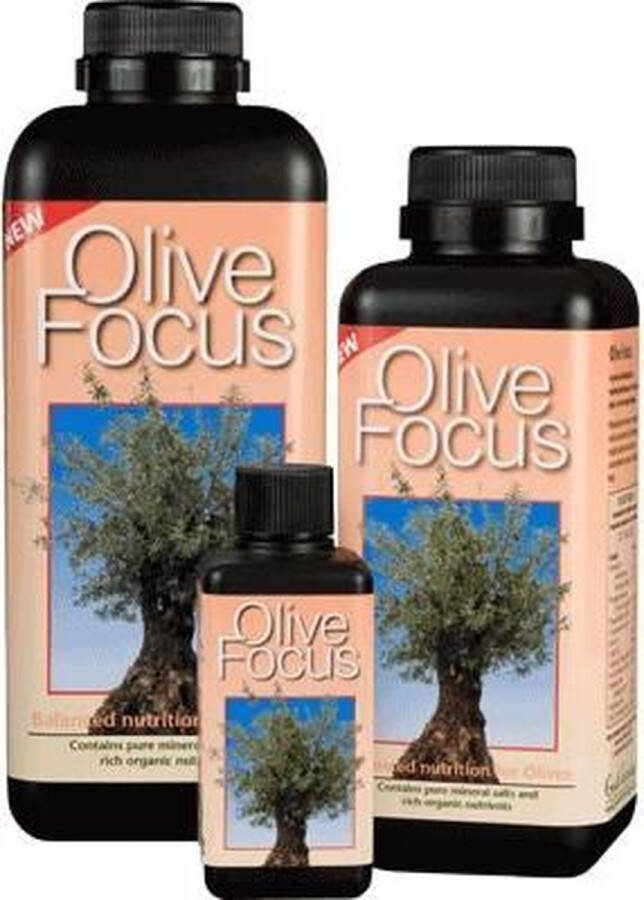 Growth Technology Olive Focus 300ml bemesting voor optimale prestaties voor olijfbomen (goed voor 30 liter) Olijf voeding