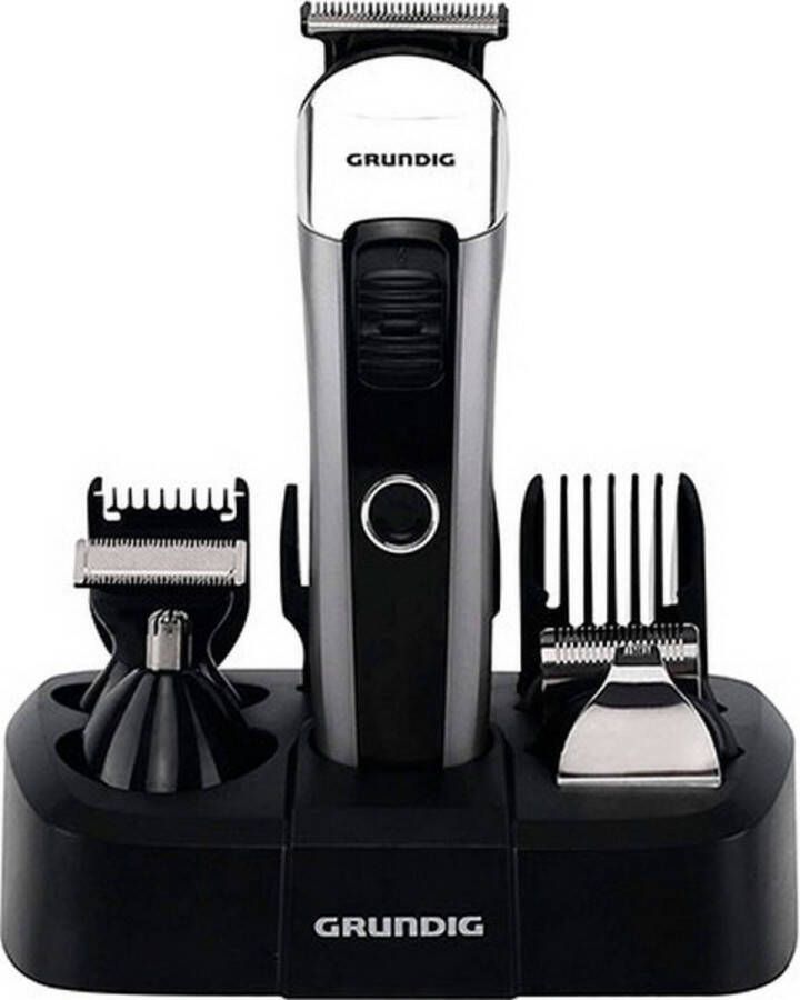 Grundig MGK6841 Multifunctionele maaier 5 roestvrijstalen snijkoppen Autonomie 50min LED-display Zwart en Zilver