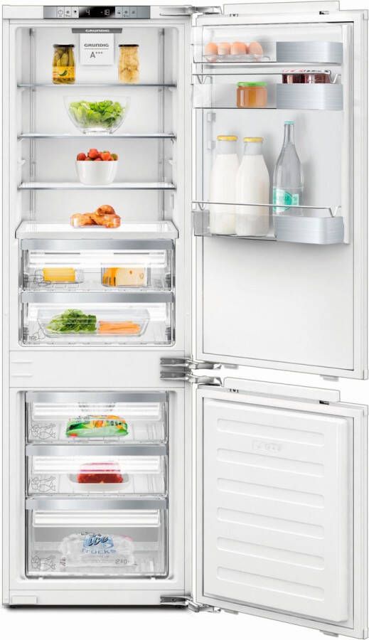 Grundig Edition 75 inbouw koelvriescombinatie 178 cm Deur op Deur Nofrost