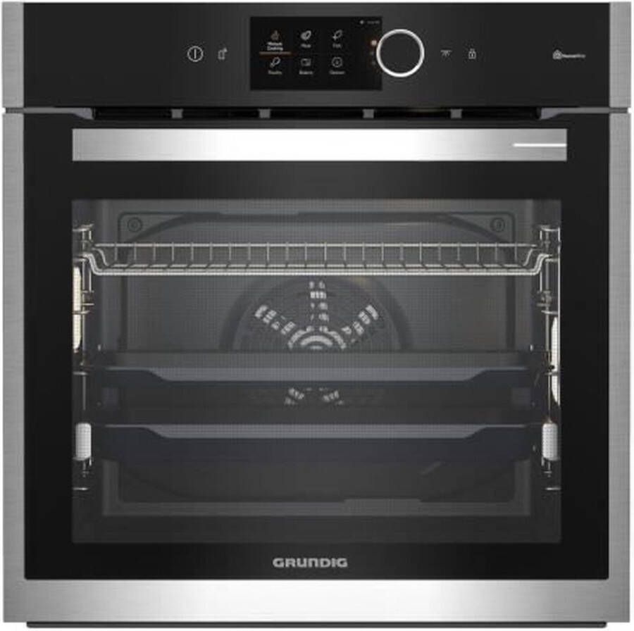 Grundig GEBM19300BP Middelmaat Elektrische oven 71 l 2700 W 71 l Pyrolytisch + stoom