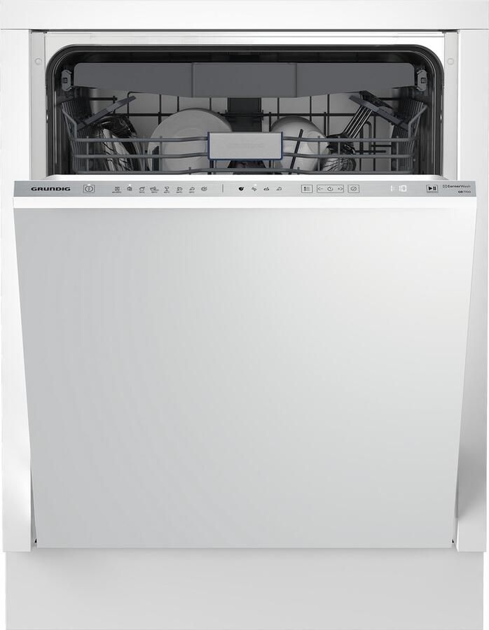 Grundig GNVP4621C inbouwvaatwasser besteklade 5 jaar garantie indicatielamp Energielabel B