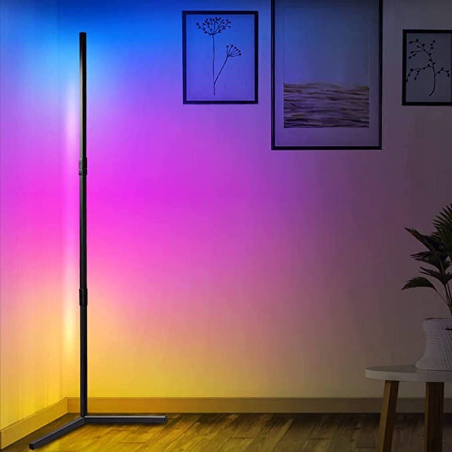 Grundig Led hoek vloer Lamp Multi color RGB
