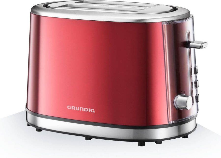 Grundig TA 6330 Stijlvol Broodrooster met Variabele Bruiningsgraadinstelling