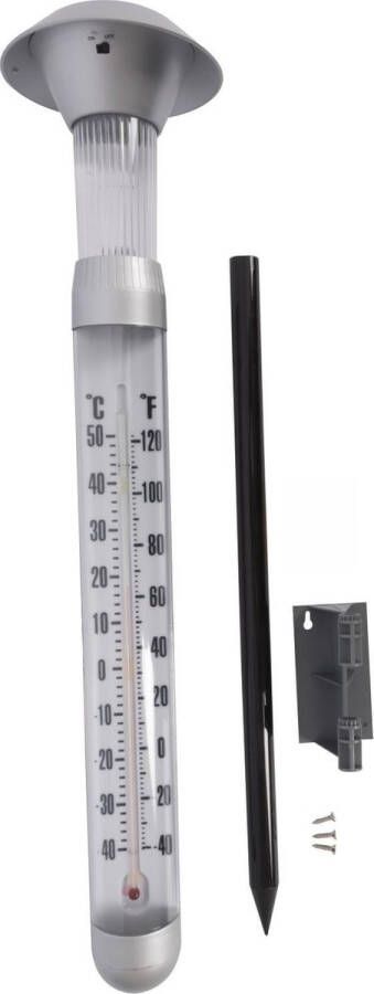 Grundig Thermometer met solar lamp
