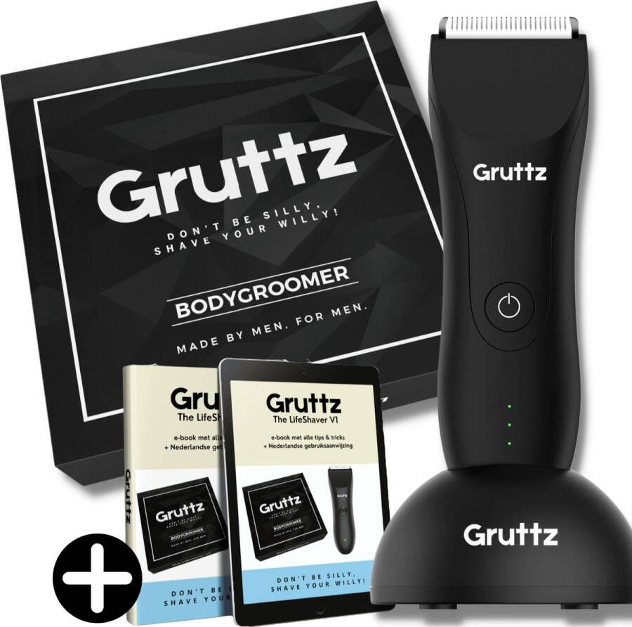 Gruttz Bodygroomer Mannen v2 Body shaver mannen Body Trimmer Heren Manscaped