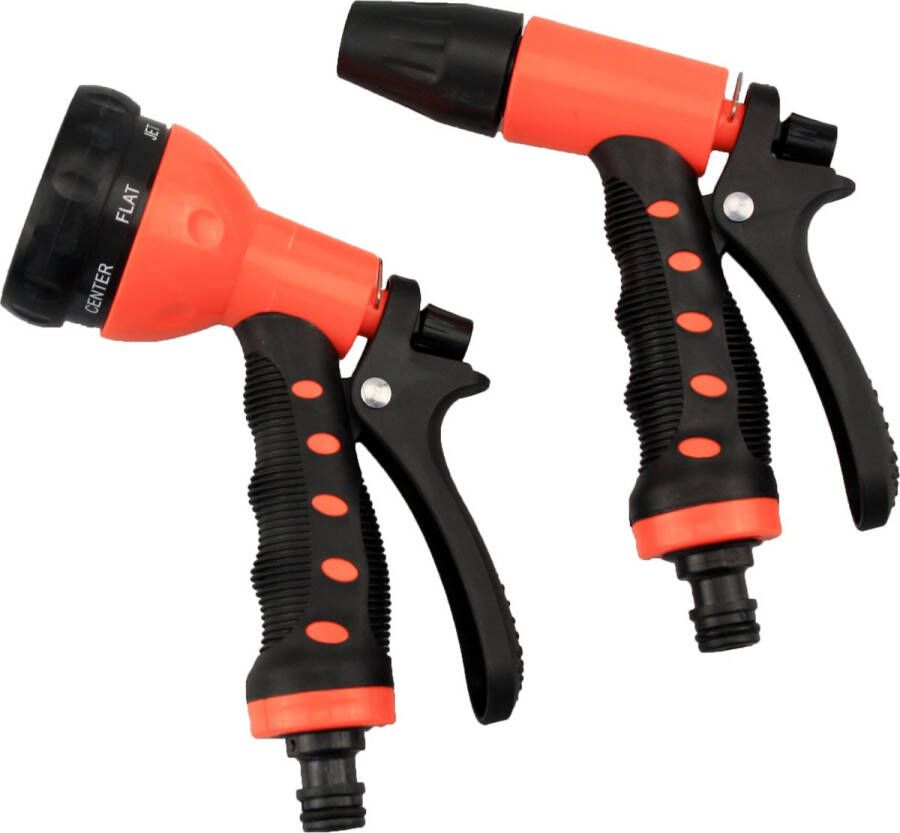 GS Quality Products Gs Sproeier Set 2-delig Sproeipistool Met Sproeikop + Spuitpistool Met Vergrendelingsfunctie