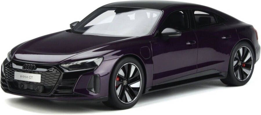 GT Spirit Audi RS E-Tron GT 2021 (Donkerpaars) (30 cm) 1 18 [Modelauto Schaalmodel Miniatuurauto]