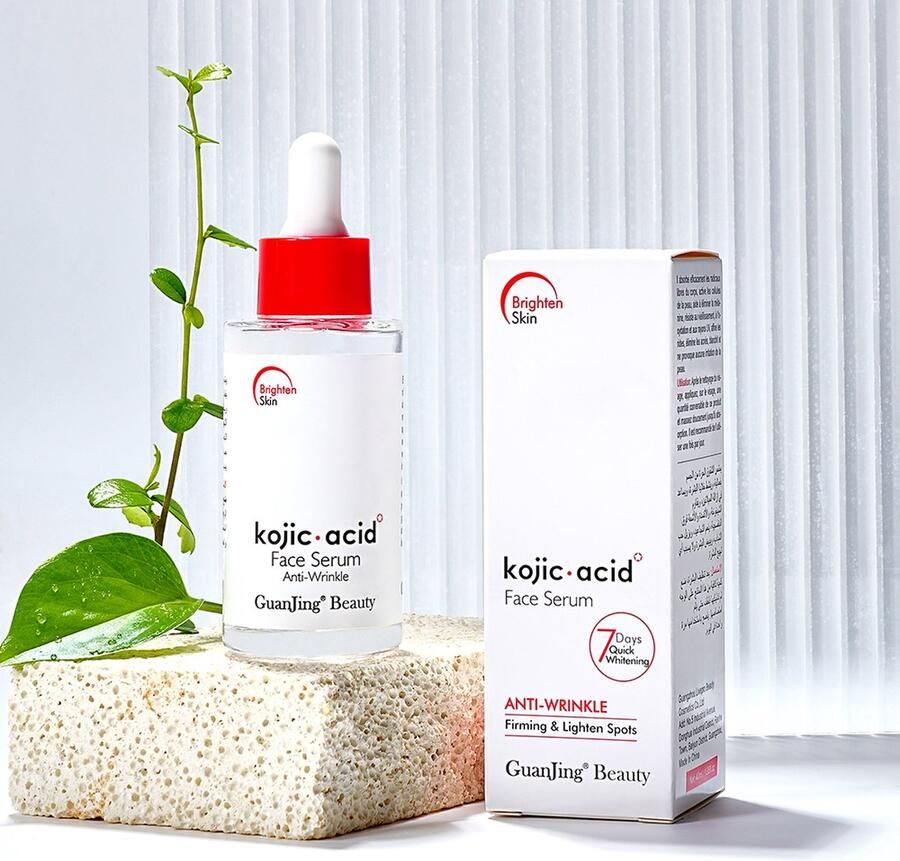 Guanjing Kojic Acid Gezichtsserum Serum Kojic Acid Serum Antirimpel Anti-Rimpel