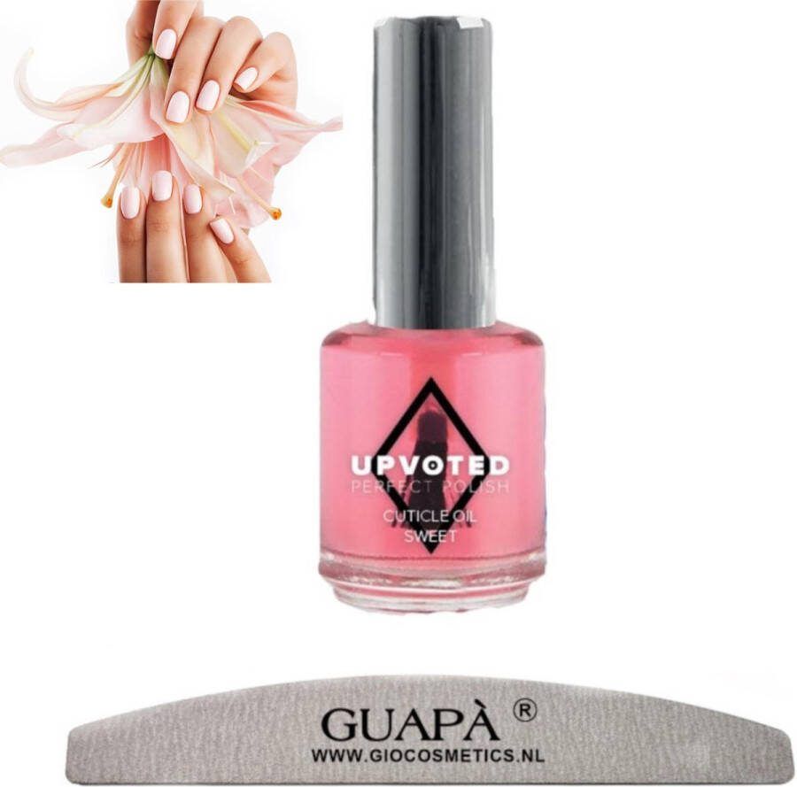 GUAPÀ Nagelriemolie Sweet 5 ml Cuticle Oil + Nagelvijl 100 180