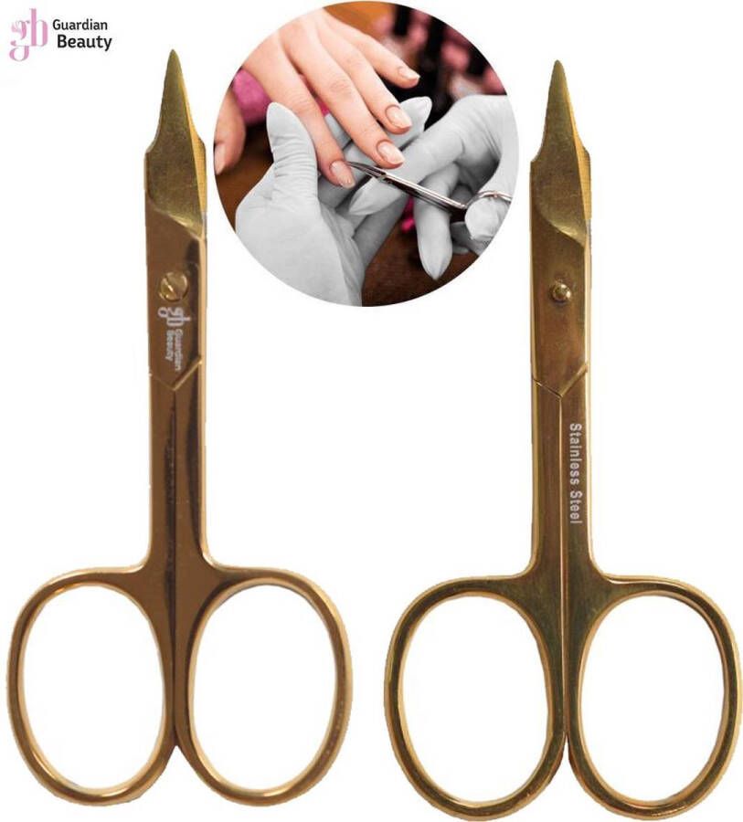 Guardian Beaty Nagelschaar Nagelriemschaar Guadian Beauty Nail scissors Gouden