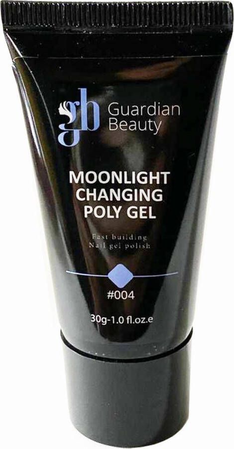 Guardian Beauty Polygel Polyacryl Gel Moonlight Changing Kleur Blauw 30gr Gel nagellak Fantastische glans en kleurdiepte UV en LED-uithardbaar Kunstnagels en natuurlijke nagels