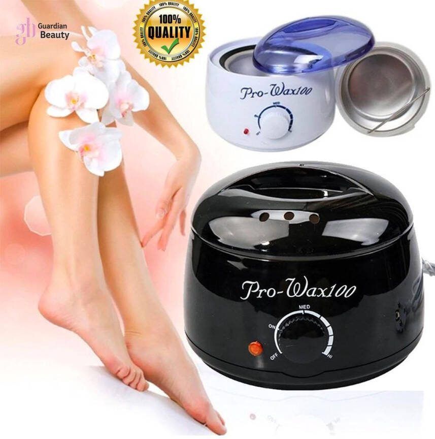 Wax Apparaat Pro-100 Body Wax Harsen lichaamsHaar Wax verwarmer Wax heater Zwart