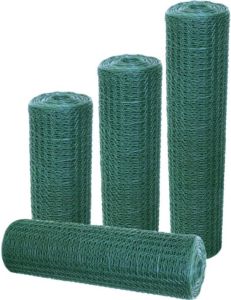 Guardini Kippengaas Gardini Geplastificeerd Groen 25Mm 50Cm X 10M