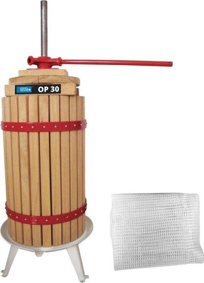 Gude Fruitpers Wijnpers appelpers 30 liter