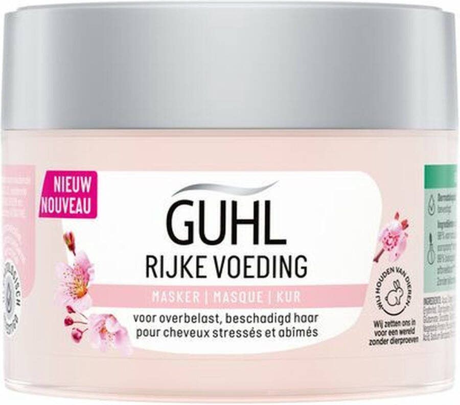 Guhl 4x Rijke Voeding Haarmasker 250 ml