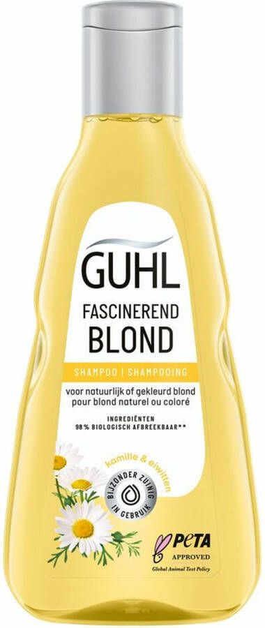 Guhl Fascinerend Blond shampoo 4 x 250 ml voordeelverpakking