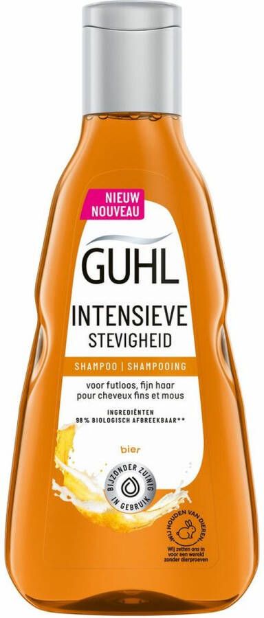 Guhl Intensieve Stevigheid shampoo 4 x 250 ml voordeelverpakking