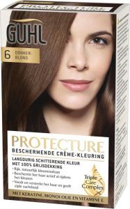 Guhl Protecture Beschermende Crème haarkleuring Nr. 6 Donkerblond