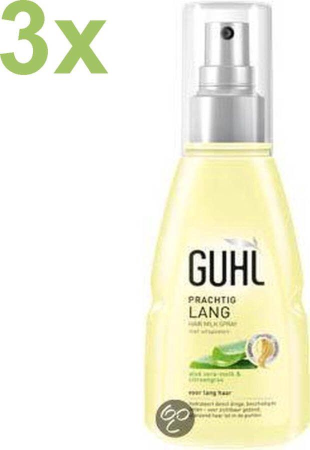 Guhl Hair Milk Spray Aloë Vera melk & Citroengras 3x 125ml Voordeelverpakking