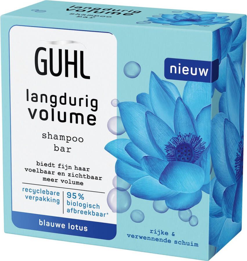 Guhl langdurig volume shampoo bar 75 gr