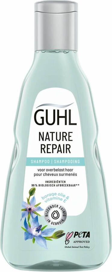 Guhl Nature Repair Shampoo voor beschadigd haar 250ML