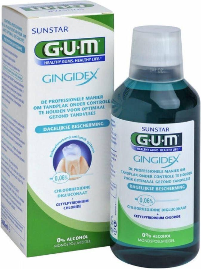 GUM Gingidex 0 06% Mondspoelmiddel