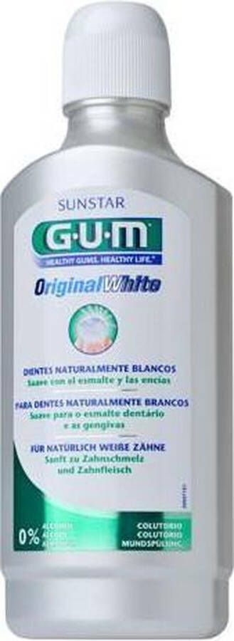 Gum Original White Mondwater 500 ml