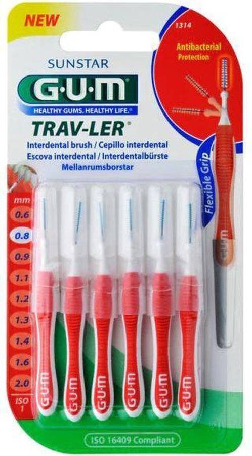 Gum Tandenstoker Trav-Ler tandenborstel
