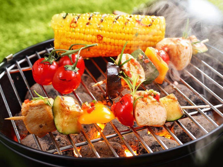 Gusta BBQ ball �31 5xH43 5cm Black