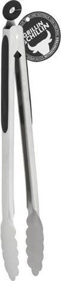 Gusta BBQ Tang 34cm RVS