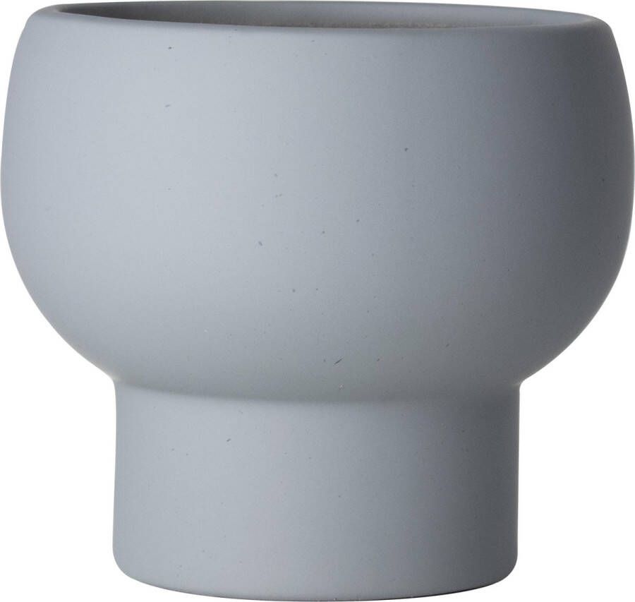 Gusta Bloempot Blauw Groen ø13x11 6cm