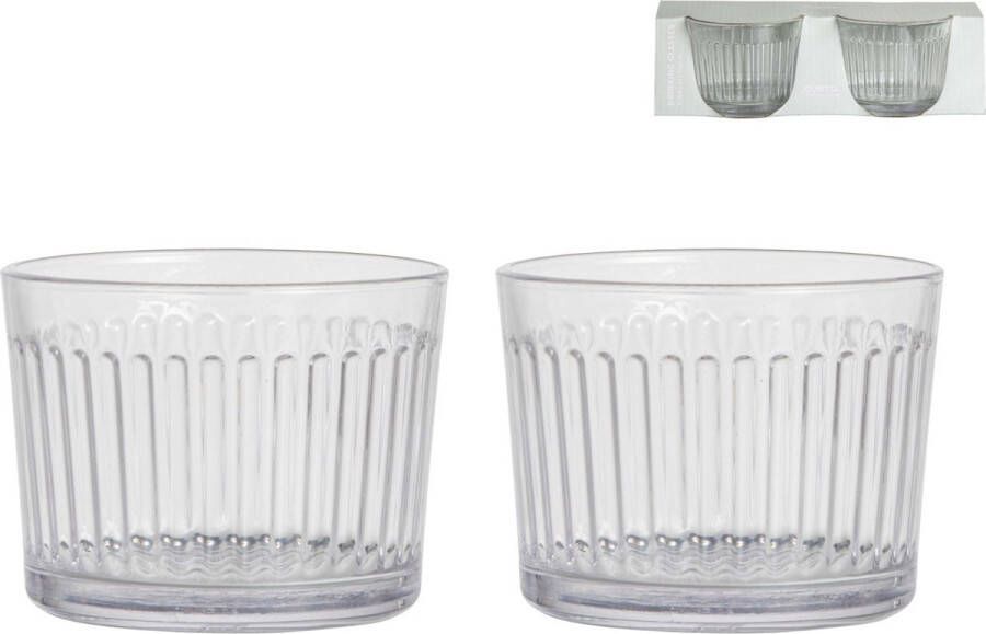 Gusta drinkglazen 210ml set 2 stuks