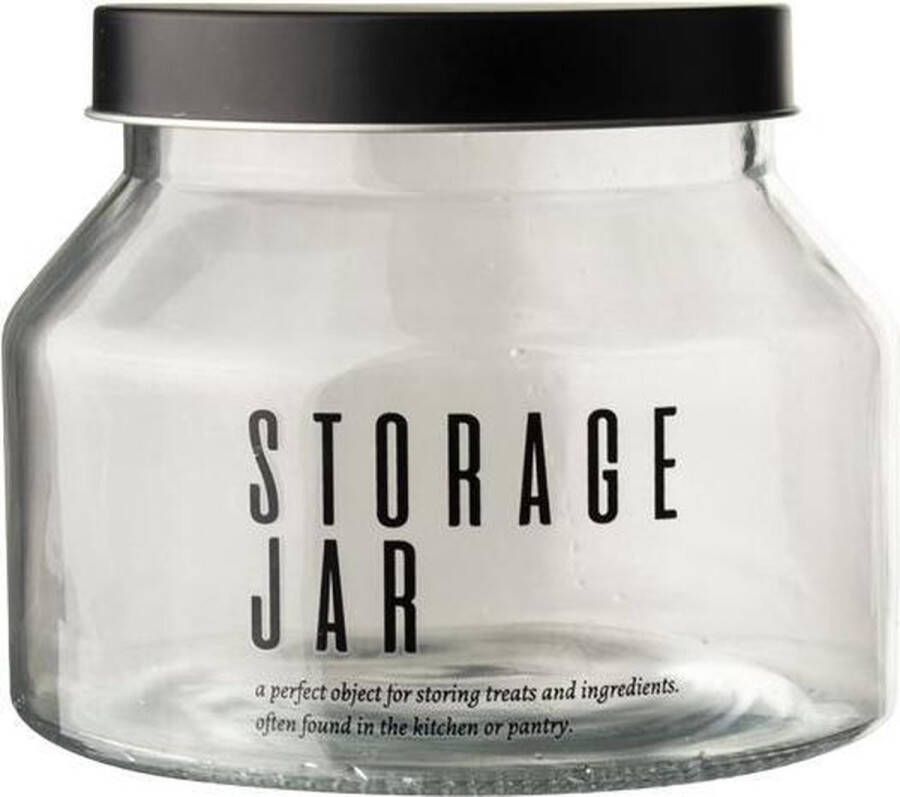 Gusta Glazen voorraadpot 1600ML