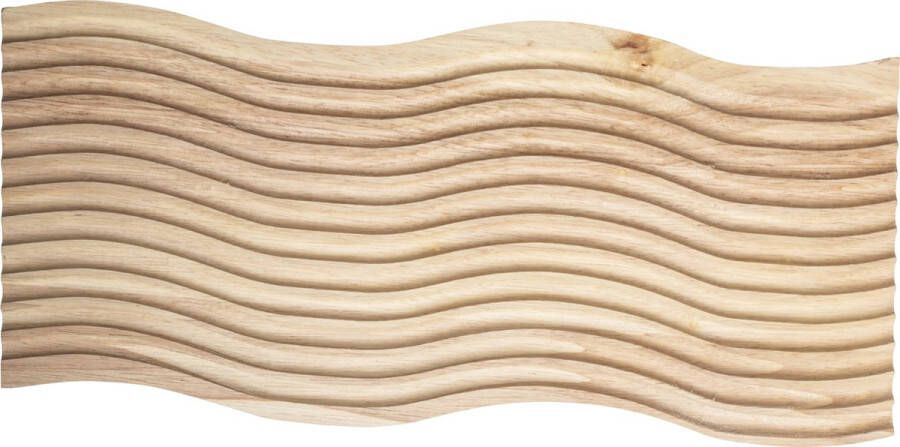 Gusta Golvende Plank Woonaccessoire 39x18 5cm