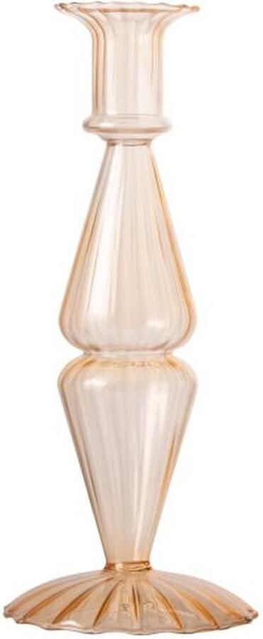 Gusta® Dinerkaarshouder glas ø9x20cm geel Dry FLWRS®