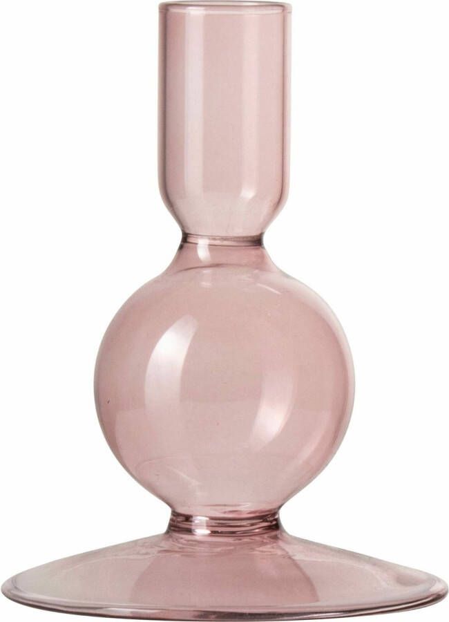 Gusta® Dinerkaarshouder glas ø9x11cm roze Dry FLWRS®