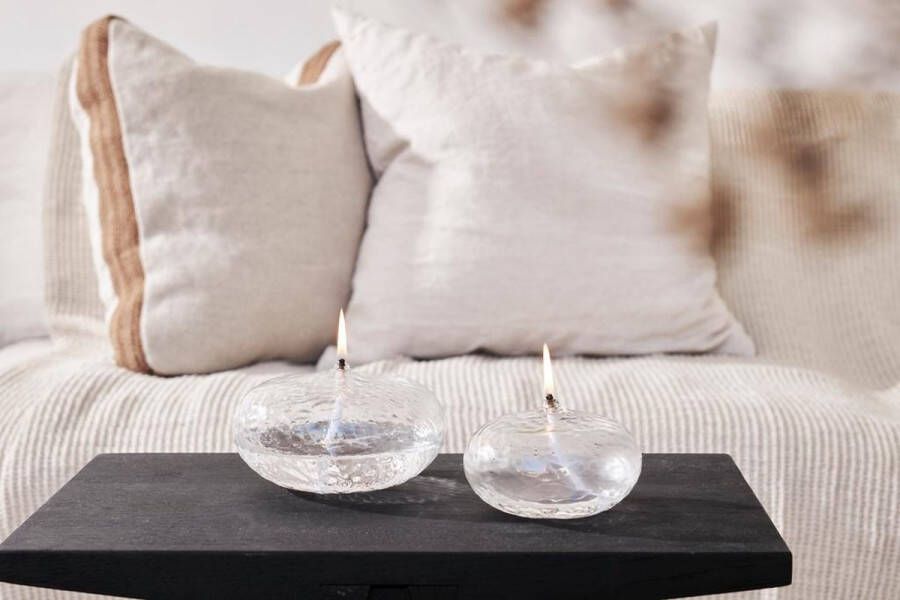 Leeff Ronde olielamp 'Oliver' (Maat S)