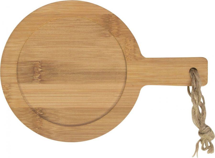 Gusta Multi Serveer Paddle Bamboe 13cm